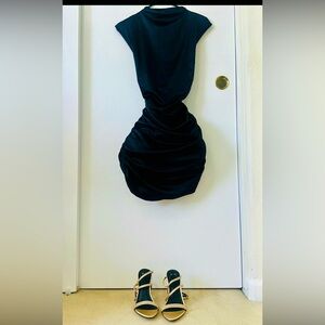 French Connection Elegant Black Mini Dress